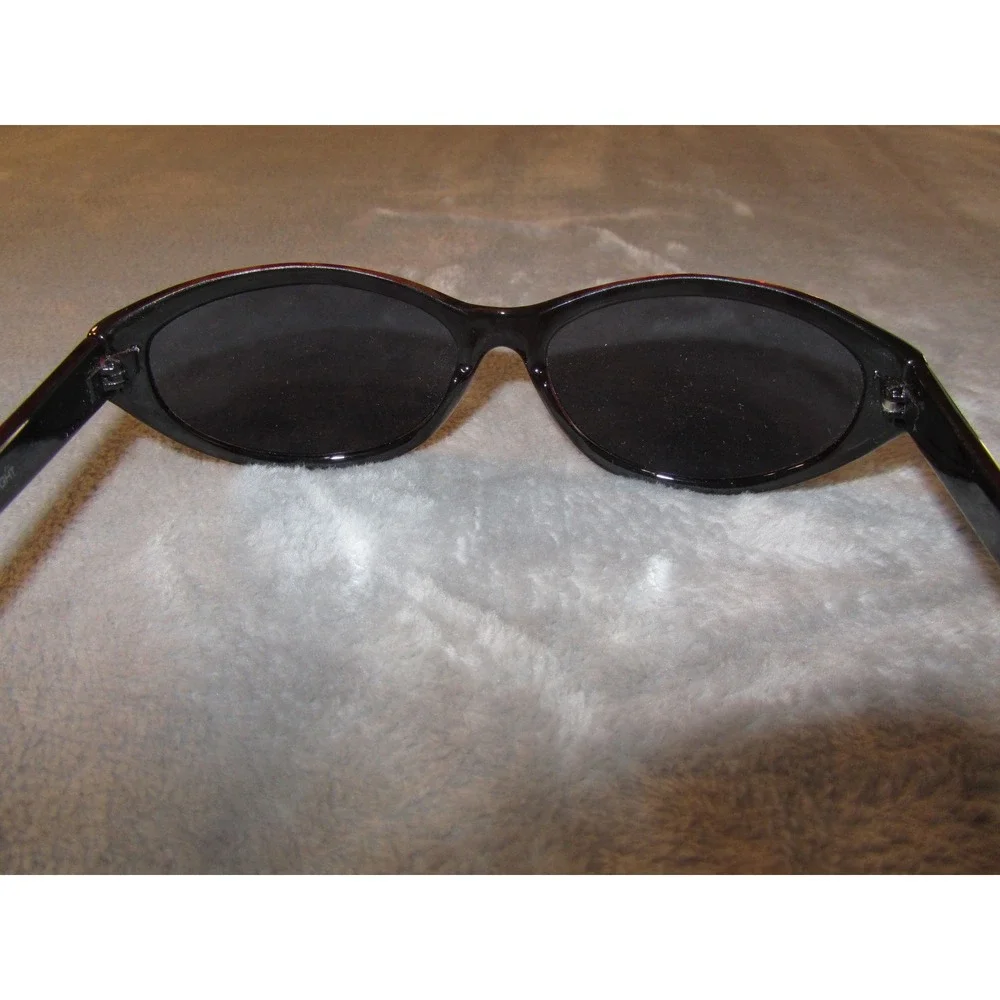 Foster Grant Midnight Sunglasses Womens Tortoiseshell Cat Eye Brown‎ Black Frame